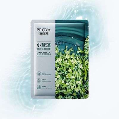 PA尊龙小球藻莹润保湿面膜